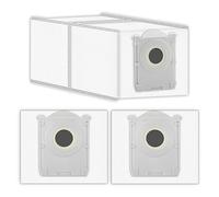 (3 Pack) X8 PRO OMNI Replacement Dust Bags for ECOVACS DEEBOT X8 PRO OMNI/ T50 PRO Omni/ T50 MAX PRO Omni/ T80 Omni/ X9 Pro Omni robot vacuum, Activated Carbon Disposable Bags, Vacuum Bag