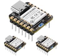 3 Pack XIAO nRF52840 Sense Development Board - BLE 5.0 Wireless Microcontroller with IMU & Microphone for TinyML TensorFlow Lite Projects, Support Ar duino CircuitPython Embedded Machine Learning