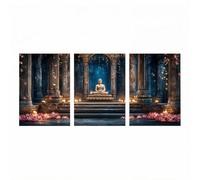 3 Pack Zen Diamond Art Kits Adults Landscape Diamond Painting, Crystal Art Cross Stitch Embroidery Kit 12x8Inch*3, Paint by Numbers for Adults with Rhinestones, Room Decor Gifts for Women HXZH-0727