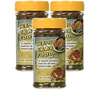 (3 Pack) Zoo Med Hermit Crab Food - 2.4oz each