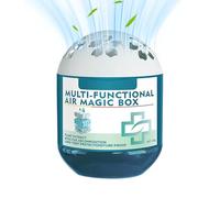 3 Packs 120g Indoor Air Purification Dust Removal Magic Box, Multi-Functional Airs Magic Boxs, Automatic Dust Collection Airs Purifier, For Continuously Purifying The Air, Plant-Based Formula
