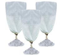 3 Packs 120x80CM Frost Protection for Plants,Reusable Plant Covers Winter Freeze Protection with Drawstring,Tree Jacket Blanket for Cold Frost Freeze Bird Insect Prevention