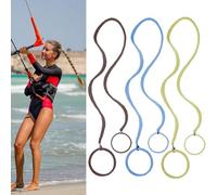 3 Packs 25" Hair Bands for Women's Hair, Elastic Spiral Hair Ties for Women Girls Long Ponytail Holders for Thick Curly Hair Sport Hair Ties for Swimming Beach Motorcycle Riding Skiing Diving GMY