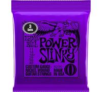 3 Packs / 3 Sets of Ernie Ball 2220 11 - 48 Power Slinky Electric Guitar Strings