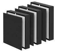 3 Packs BF35 H13 Grade True HEPA Replacement Filter Compatible with BreatheSmart Classic BF35 Air Cleaner Purifier for Longer Usage,3 x HEPA Filters + 3 × Carbon Pre-Filters