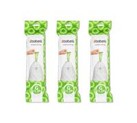 (3 Packs) Brabantia PerfectFit Bags - 23-30L - Code G