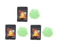3 Packs Colorful Campfire Powder for Wood Burning Fires, Metal