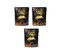 3 Packs Double Root 100% Arabica Coffee Roasted Cafe Energy Support,(6 Pouches/Pack)