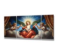 3 Packs Dream Paint by Numbers for Adults Wings Dungeon Paint by Numbers Kits on Canvas 12x24 inch, DIY Oil Painting with Brushes, Craft Kits for Adults UK, Home Decoration, Gifts for Women 0q-284