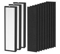 3 Packs H13 True HEPA Replacement Filter Compatible with Air Genius/AirGenius 3 5 6 Series HFD300, HFD310, HFD314, HFD320, HD320, HFD323-TGT, HFD324, HFD360B Air Purifi-ers, Upgraded Version