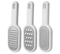 3 Packs Kitchen Grater Cheese Grater Fine Grater Lemon Zester Hand Grater Garlic Grater Potato Slicer Vegetable and Fruit Grater for Chocolate Cheese Carrot Ginger Coconut Nuts