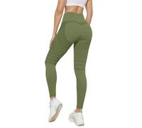 3 Packs Leggings with Pockets for Women, Soft High Waisted Tummy Control Workout Yoga Pants Wine Hot Pink 2XL 3XL M L Beige Gray Beige Blue Sky Green Light Purple Pink Hot Coffee XXL XL 2XL 3XL 4XL
