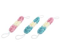 3 Packs Long Loofah Back Scrubber for Shower, 150g/PCS, Body Scrubber Loofa Bath Sponge for Men and Women
