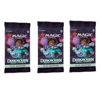 3 Packs Magic The Gathering Play Booster Pack Lot for MTG Duskmourn: House of Horror