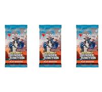 3 Packs Magic The Gathering Play Booster Pack Lot MTG Outlaws of Thunder Junction