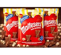 3 Packs Maltesers Popcorn Flavour Chocolate Mini Bunnies Bag Easter Egg Hunt Easter Gifts Chocolate Gift 58g Perfect For Easter Egg Hunt Great Gift For Kids & Adults School Offices