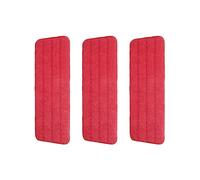3 Packs Microfiber Mop Pads Spray Mop Replacement Pads Compatible with Rubbermaid Reveal Mop, Replacement Reusable 16.5" x 5.5" Wet/Dry Mop Floor Cleaning Pad