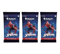 3 Packs MTG Play Booster Pack Lot MTG Marvel's Spider-Man