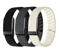 3 Packs Nylon Stretchy Bicep Straps for Whoop 5.0 MG/One/Peak/Life Bands | Breathable Sport Adjustable Replacement Arm/Ankle Bands for Whoop 5.0 MG/One/Peak/Life Health Fitness Activity Tracker
