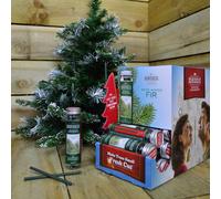 3 PACKS of 6 Scentsicles Scented Hanging Ornaments Sticks - White Winter Fir Samuel Alexander Green One Size