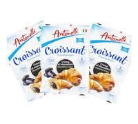 3 Packs Of Antonelli Italian Chocolate Croissants Bundle (15 Individually Wrapped Croissants) | Soft Italian Croissant Pastries with Chocolate Cream Filling | Sweet Breakfast Snack Bakery