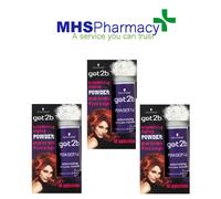 3 PACKS OF SCHWARZKOPF GOT2B VOLUMIZING STYLING POWDER FULL STYLE HAIR CREAM