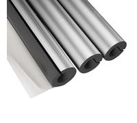3 Packs of self-Adhesive Open Cut Rubber Foam Insulation Pipe,Thickened Anti-Freeze Insulation Pipe for air-Conditioning Pipes,Solar Water Pipes and Outdoor Pipes(Thk20,Id76)