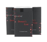 3 Packs of Stamford Black Range Incense Cones - Demons Lust