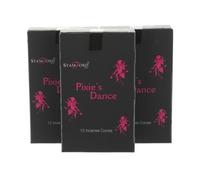 3 Packs of Stamford Black Range Incense Cones - Pixie's Dance