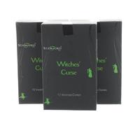 3 Packs of Stamford Black Range Incense Cones - Witches Curse