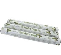 3 Packs of Stamford White Sage Incense Sticks (Pack of 20)