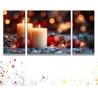 3 Packs Paint by Numbers for Adults, Paint by Numbers Candle Dream Pattern, DIY Craft Art Painting Kit, With Brushes Acrylic Pigment,Hobbies for Adults Women,Room Decor Gifts for Women 32x64in y1s-493