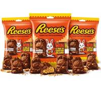 3 Packs Reese's Peanut Butter Filled Bunnies Bag 70g Perfect For Easter Egg Hunt Great Gift For Kids & Adults School Offices