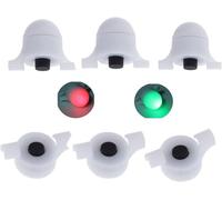 3 Packs Sea Fishing 2 in 1 LED Rod Tip Night Light Fish Biting Alarm, Glow Stick Replacement