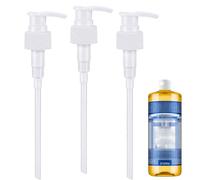 3 Packs Soap Pump Compatible with Dr. Bronner's Soap 32 Ounce Soap Dispenser Pump for Dr. Bronner's Pure-Castile Magic Liquid Soap Bottles Dispensing Pump
