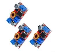 3 Packs XL4015 DC-DC Converter 5A Adjustable Power Supply 5V-32V Input for LED Driver for battery Charger Red Board