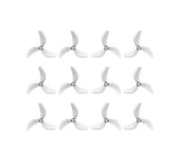 3 Paddle Propellers 1. 5mm Shaft Compatible With 1104 Brushless Motor Fits Pavo20 Pro Style Brushless Whoop Frame Drone LAVA 2218 Model(GREY 12PCS)