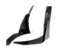 3 PAINTED CARBON FIBER Front Splitter Extensions For Corvette C7 2014-2019 Front Spoilers