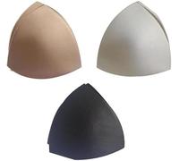 3 Pair Bra Pads Inserts, Removable Foam Insert Breast Bra Pad Women's Comfy Sports Cups Bra Insert for BIkini Top Swimsuit