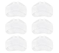 3-Pair Gel Metatarsal Cushion Set - Breathable Ball Foot Pads for High Heels & All Shoes, Reusable Comfort Inserts (White)