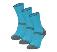 3 Pair Multipack Kids Merino Wool Hiking Socks | Lightweight Anti Blister Socks for Boys & Girls