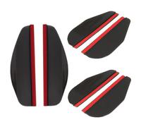 3 Pair Wing Mirror Rain Deflector Universal Car Side Wing Mirror Rain Protector Cover Cap Rearview Mirror Rain Cover Waterproof Rain Eyebrow Cover for Car and Truck Rearview Mirror Cover Accessories