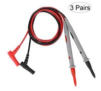 3 Pairs 1000V 20A Multimeter Test Lead Probe