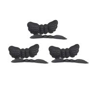 3 Pairs Anti-Slip Shoe Inserts Heel Grips Pad Insoles Liner Cushions Black Thick
