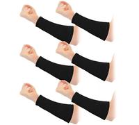 3 Pairs Arm Protectors for Thin Skin & Bruising - Level 5 Cut-Resistant Forearm Sleeves, Breathable HPPE, Extended Coverage
