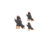 3 Pairs Arthritis Gloves, Pressure Gloves Breathable, Relieve Joint Pain, rheumatoid, arthritis, swelling and tendonitis pain relief, Provide Support and Warmth (With Silicone Dots) (MEDIUM)