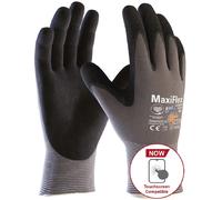 3 Pairs ATG MaxiFlex Ultimate Work Gloves Nitrile Foam Touchscreen Compatible