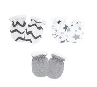 3 Pairs Baby Cotton Gloves Soft Breathable Scratch Protector for Sensitive Skin 0-2 Years Baby Winter Gloves Comfortable Breathable Baby Gloves