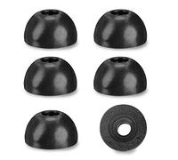 3 Pairs Black Memory Foam Ear Tips for TWS Anker Liberty 2 Pro/Air X/2/2 Pro/Air 3/Life P2/P3/A2/A1/DOT2 - S/M/L, Excellent Acoustic Seal, Anti-Leakage Replacement Earbud Tips for Anker TWS Headphones