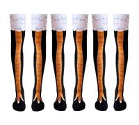 3 Pairs Chicken Leg Socks Funny Socks Women Mens Funny Socksmens Funny Socksing, Crazy SocksSuitable for Christmas Birthday Parties and Friend Gatherings, Novelty Socksfor Women Role-playing